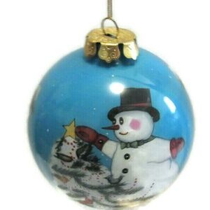Christmas Hand Painted Christmas Tree Ornament